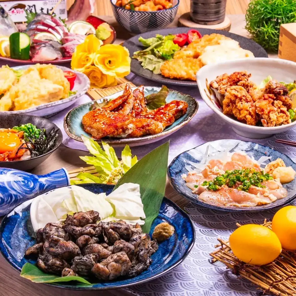 岡山駅周辺で宴会におすすめの居酒屋2選【ご馳走屋・ごろ兵衛】コース・料金・予約方法まとめ